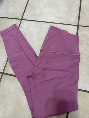 Lululemon Align High Rise Ribbed Pant 28”